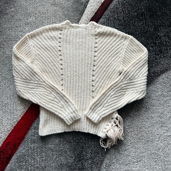 Joie Loose Knit Asymmetrical Pullover Sweater - Picture 4 of 4